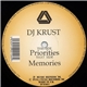 DJ Krust - Priorities / Memories